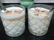A picture of latte hot