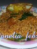 Mie Ramyeon Keju Pedas Goreng