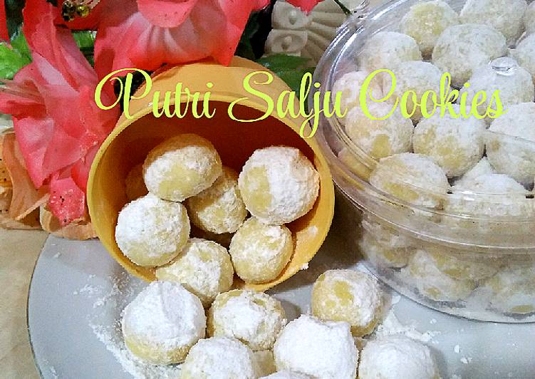Recipe: Appetizing Putri Salju Cookies 🍥🌷