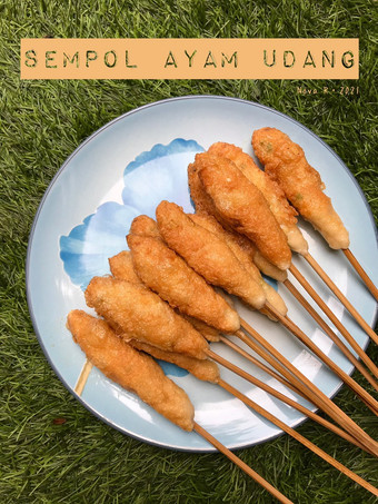Cara Buat 56. Sempol Ayam Udang Irit Anti Gagal