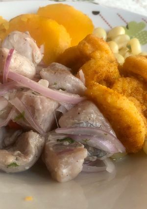 Una foto de Ceviche de pescado 🐟
