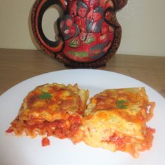 A picture of Chicken Lasagne.