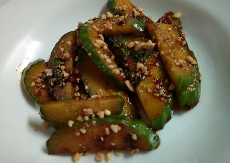 Step-by-Step Guide to Prepare Quick Spiced Cucumber#4weekchalenge