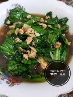 Foto resep Tumis pakcoy saos tiram