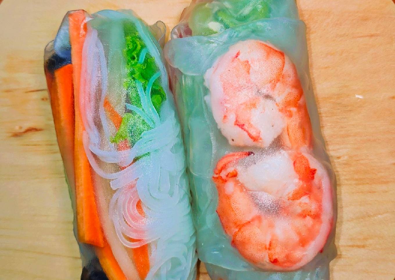 Vietnamese Spring Roll with Shrimp & Mushroom