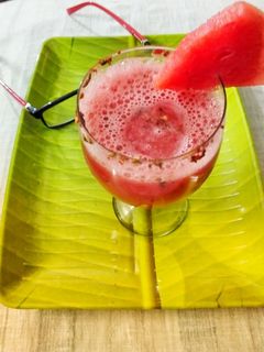 তরমুজের টক ঝাল শরবত (Tormujer tok jhal sharbat, recipe in Bengali) রেসিপির প্রধান ছবি