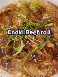 Foto resep Enoki Beef Roll