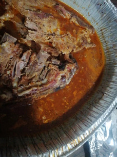 Una foto de Costilla de cerdo al horno en salsa de Tamarindo