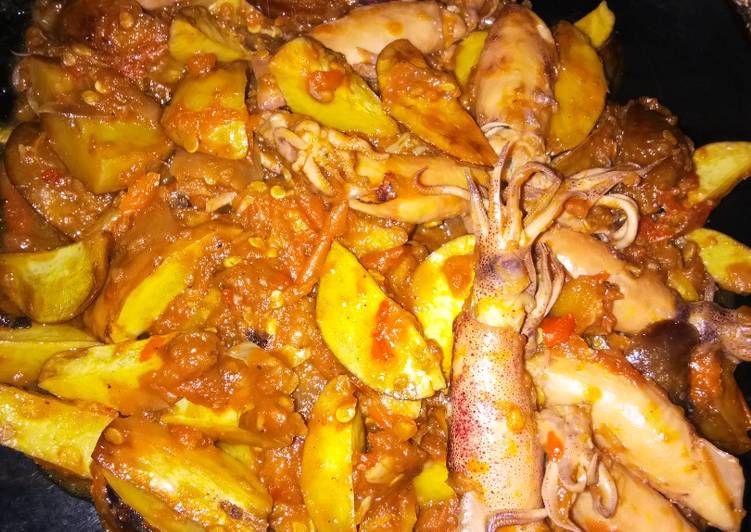 Resep Cumi jengkol dower yang Lezat Sekali