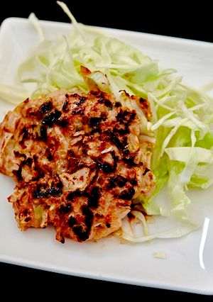 減肥餐-1 蔬菜雞肉餅 的食譜成品照片