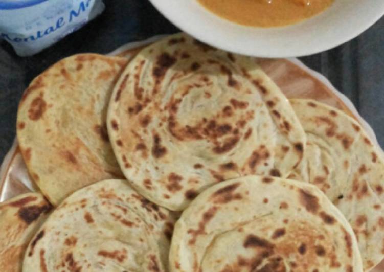  Resep  Roti  Canai  kuah kari  Roti  Maryam roti  pratha 