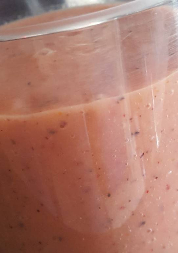Una foto de Batido completo fruta y verdura