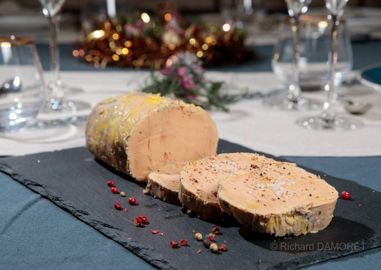 Recette Parfait Foie gras mi-cuit