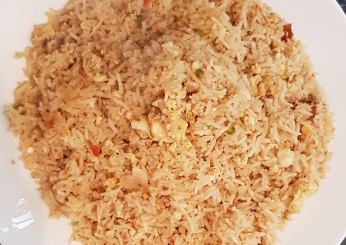 Simple Way to Prepare Favorite Spicy Egg Fried Rice