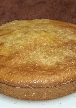 Una foto de Torta fácil de mandarina a la licuadora