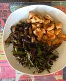Pollo salteado al vino blanco