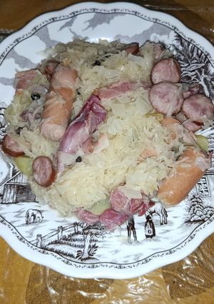 Une photo de Ma délicieuse recette de choucroute
