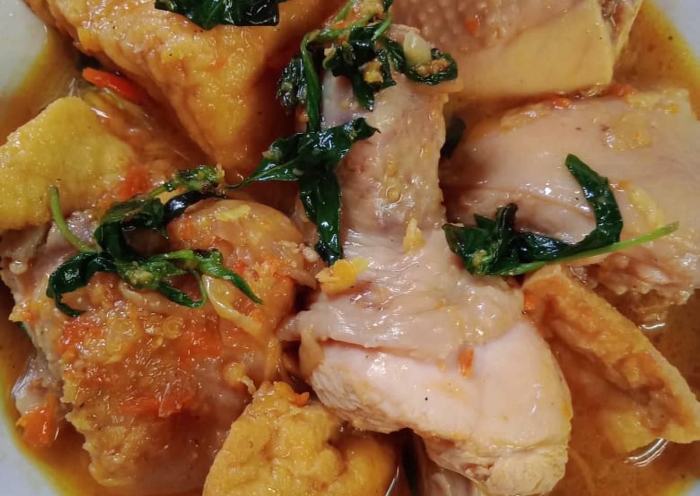 Rica rica ayam kemangi