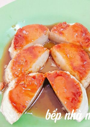 Hình của món Bánh flan nước cốt dừa.
