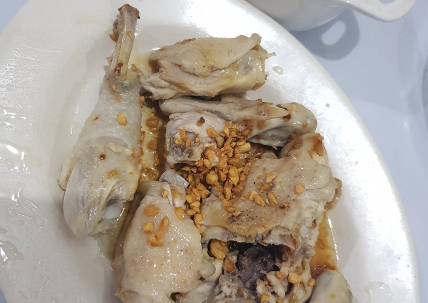 Ayam rebus ala hainan