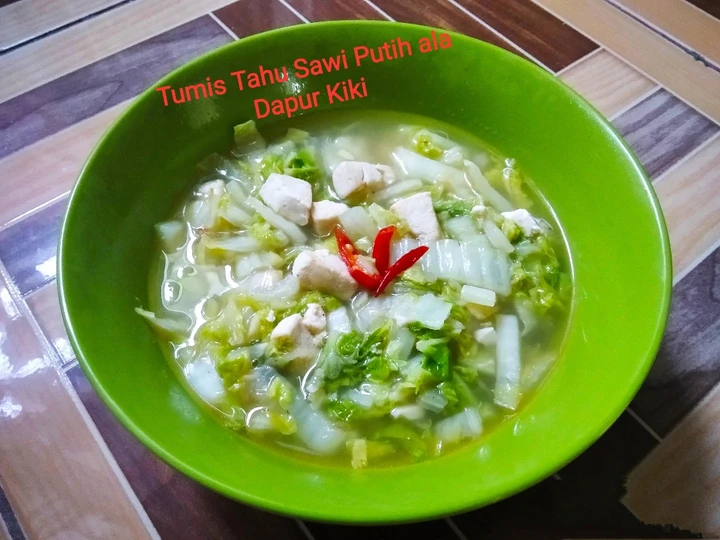 Cara Mudah Membuat Resep Tumis Tahu Sawi Putih yang Enak Banget Anti Ribet, Bisa Manjain Lidah