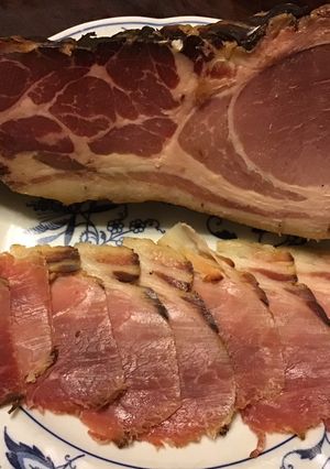 A picture of California Farm Cold Smoked Ham.