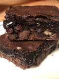 Fudgey Triple Chocolate Brownies-2 net carbs per brownie