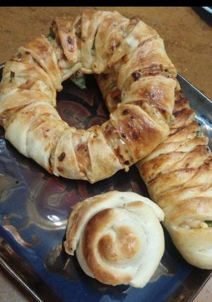 A picture of Chicken bread.