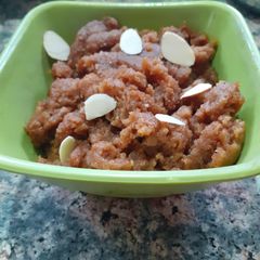A picture of Rajgir ka halwa.