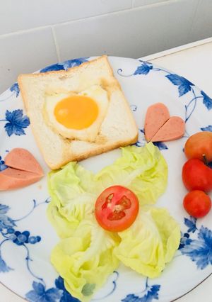 Hình của món Sandwich trứng.