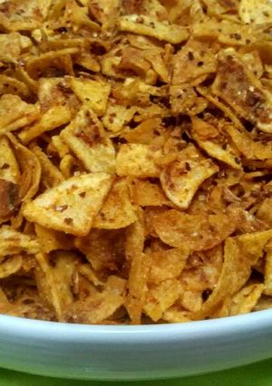 Foto resep Kentang kering Ebi pedas