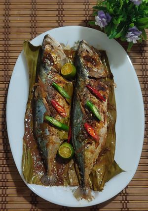 Gambar Kembung Bakar Pes Tomyam
