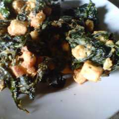 รูปของ bakwan daun ketela tahu