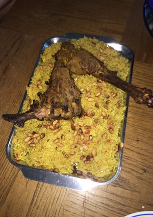 صورة لوصفة كبسة مع فخد