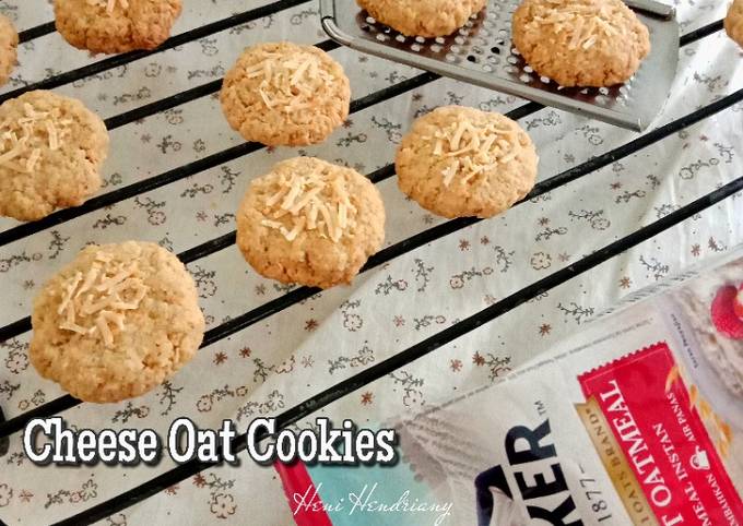 Cheese Oat Cookies 🍪