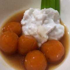 A picture of Candil ubi - bubur sumsum.