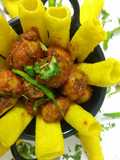 Lasaniya Aloo With Yellow Bhungra