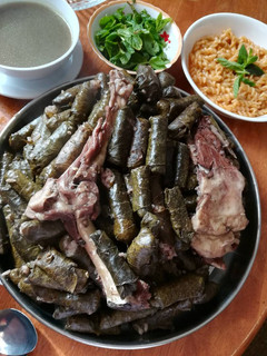 صورة لوصفة ورق عنب ، دوالي، يبرق