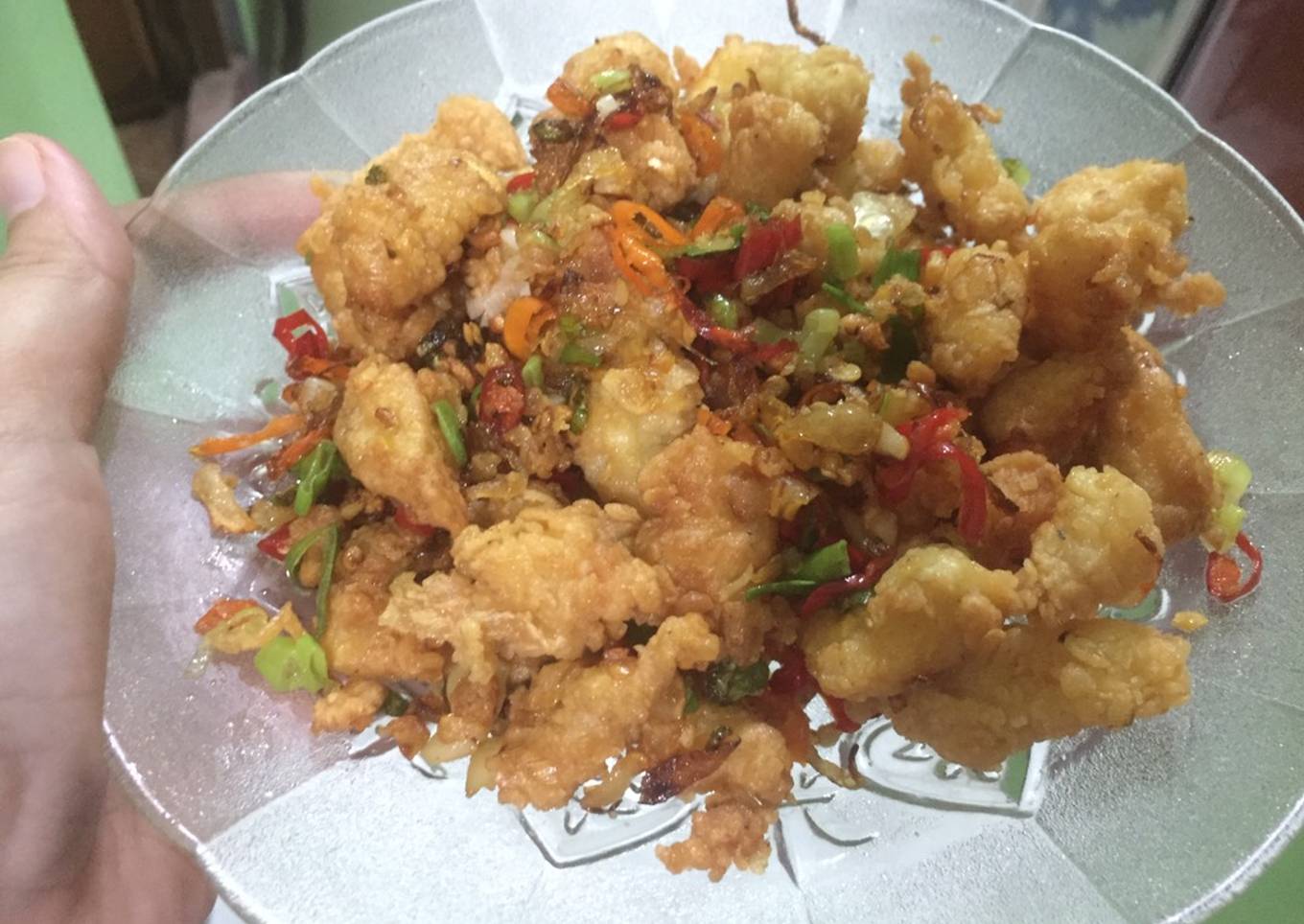 Fillet ikan dori cabai garam