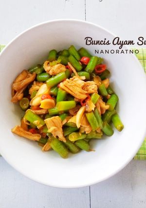 Foto resep Buncis Ayam Suwir