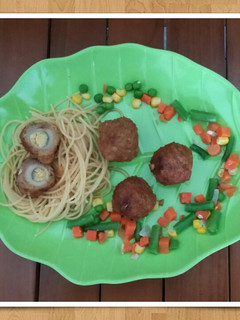Foto resep Mie Godog Semur Kreni isi Telur Puyuh Sayuran No MSG
