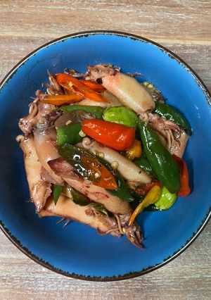 Foto resep Oseng cumi asin