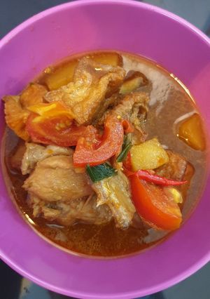 Foto resep Semur ayam kentang pedas