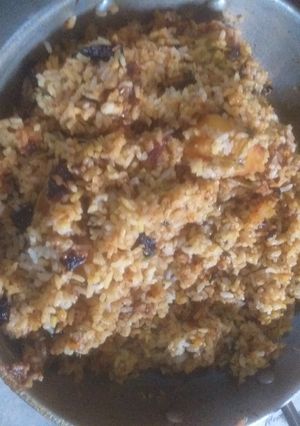 A picture of Mutton Biryani.