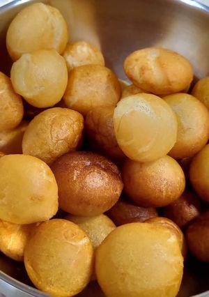 香脆Q彈の台式地瓜球 的食譜成品照片