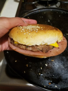 Una foto de Hamburguesas caseras