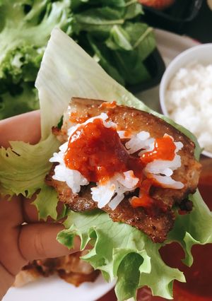 Hình của món Thịt nướng Hàn Quốc.