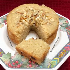 A picture of Eggless Semolina Cake.