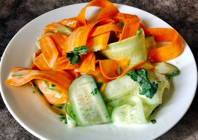 Cách làm Salad Cà Rốt Dưa Leo