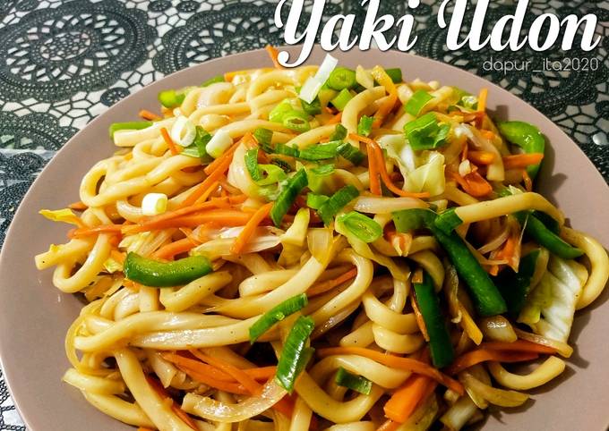 Resep Yaki Udon Stir Fried Udon Noodles Oleh Dapur Ita2020 Cookpad